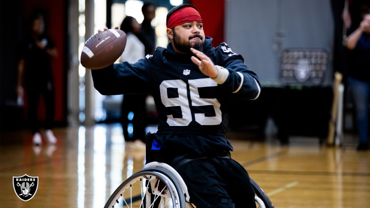 Raiders support Las Vegas Wheelchair Football League ahead of tournament