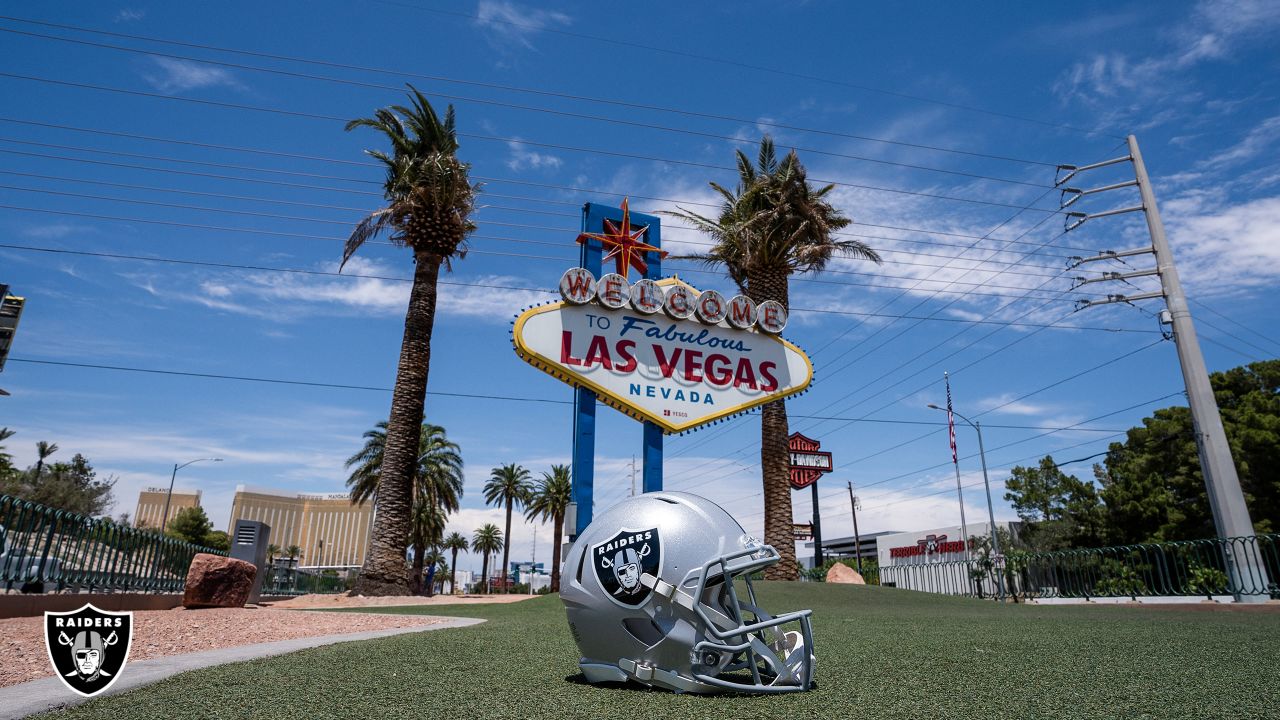 Raiders helmet tours Las Vegas