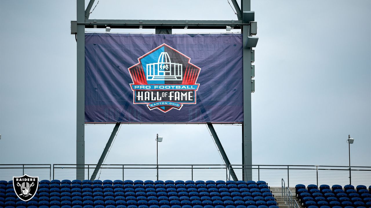 Tom Benson Hall of Fame Stadium is prepared for the Pro Football