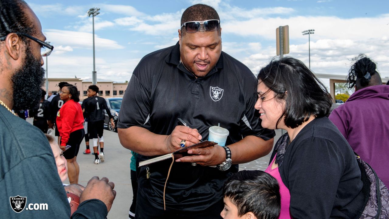 Raiders Foundation makes donation to support Nevada Youth Football League