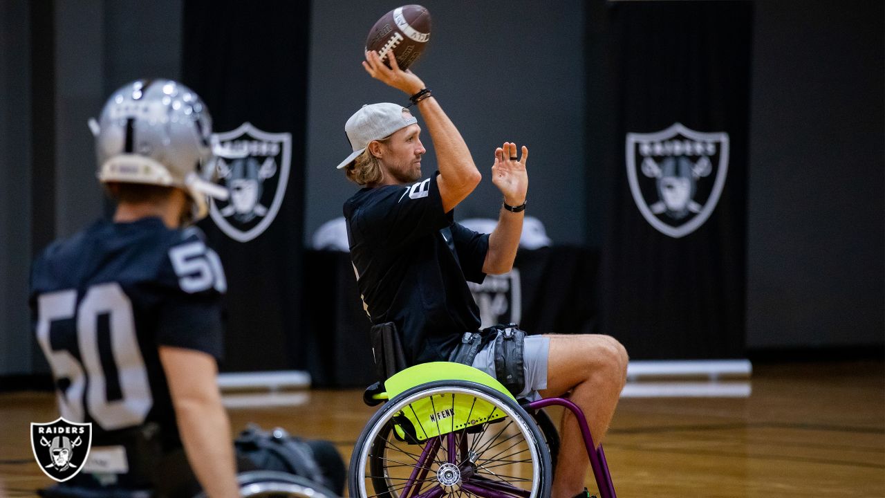 Raiders support Las Vegas Wheelchair Football League ahead of