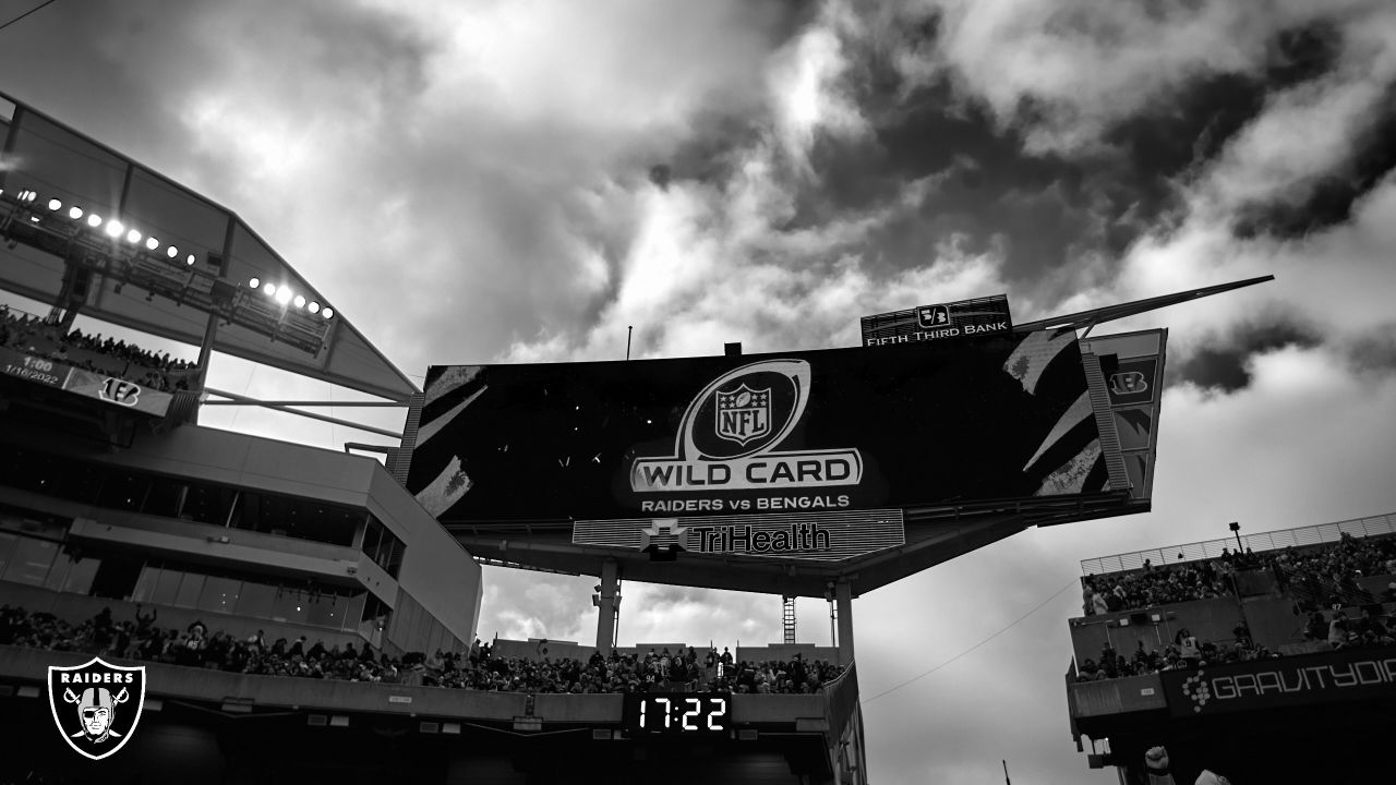 Silver and Black and White: Raiders vs. Bengals - Wild Card