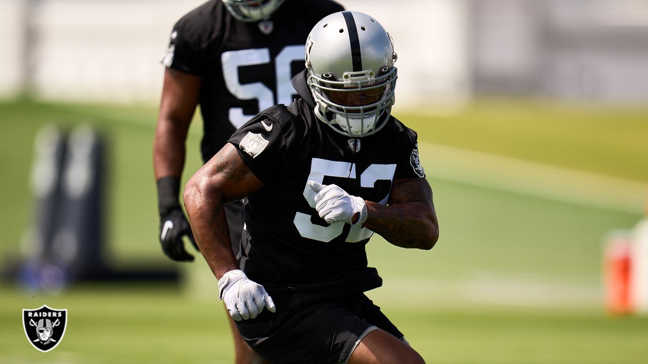 Las Vegas Raiders Linebacker Denzel Perryman review - Silver And