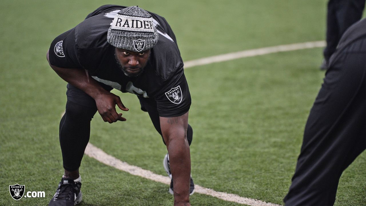 Raiders defensive tackle Justin Ellis returns to practice