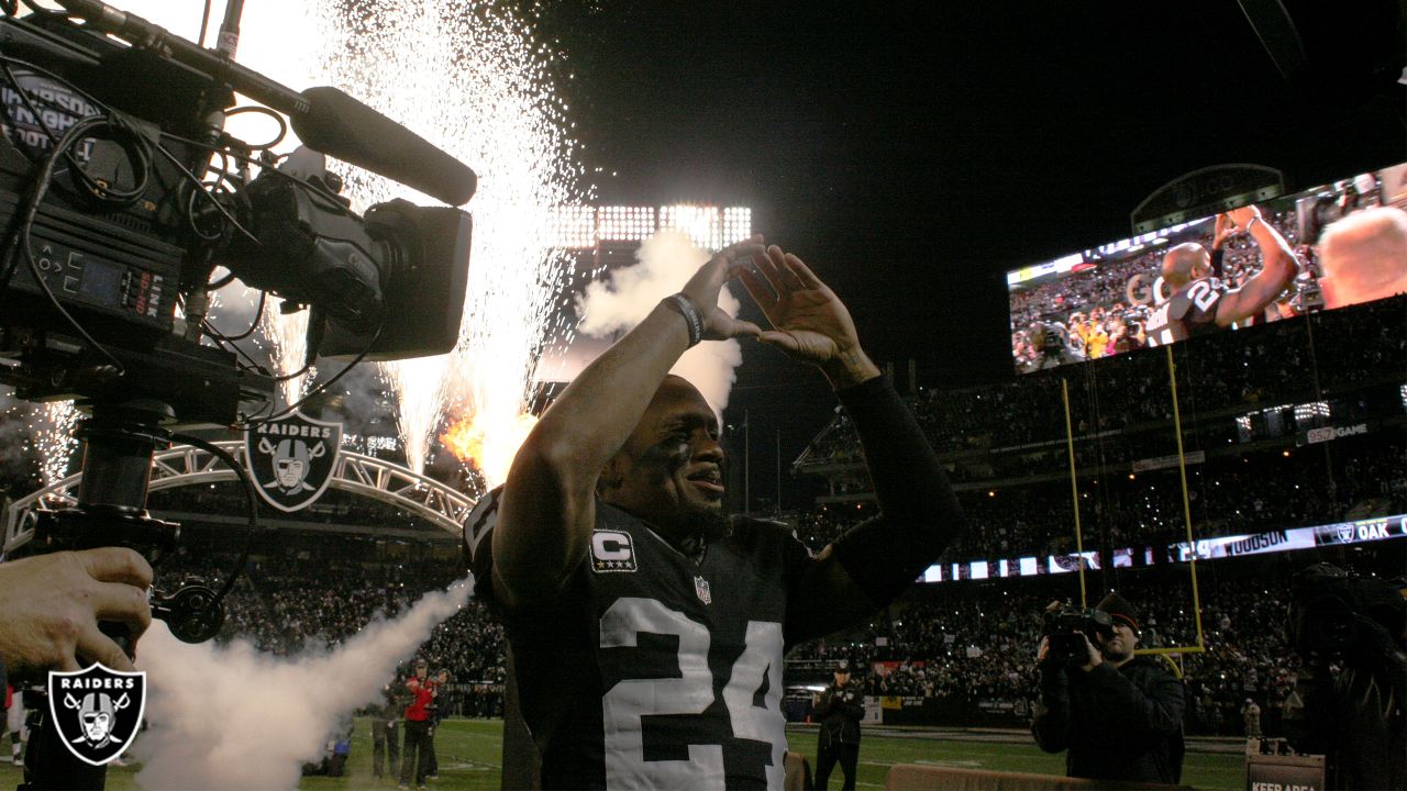 Raiders get to honor Charles Woodson at home, with possible