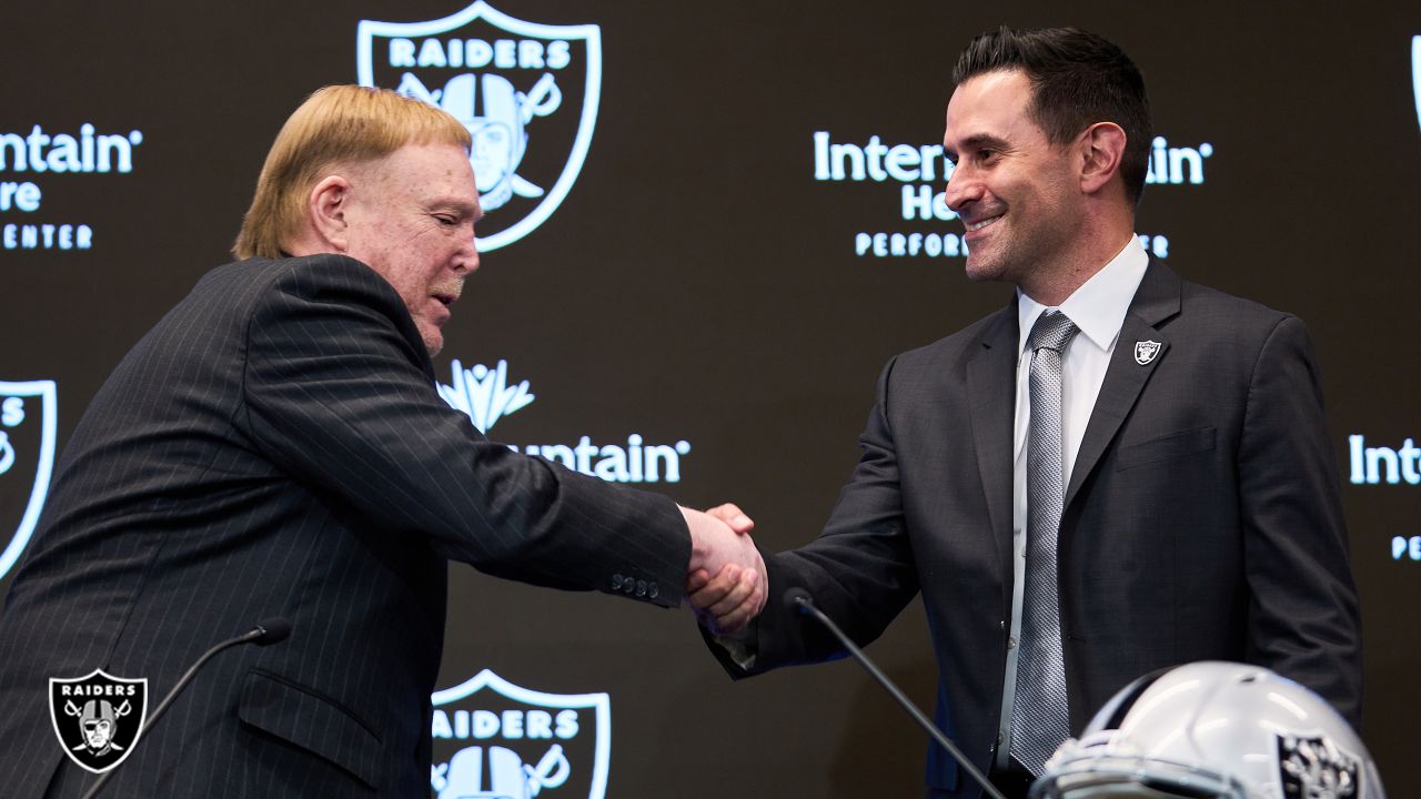 Photos: Josh McDaniels and Dave Ziegler join the Silver and Black