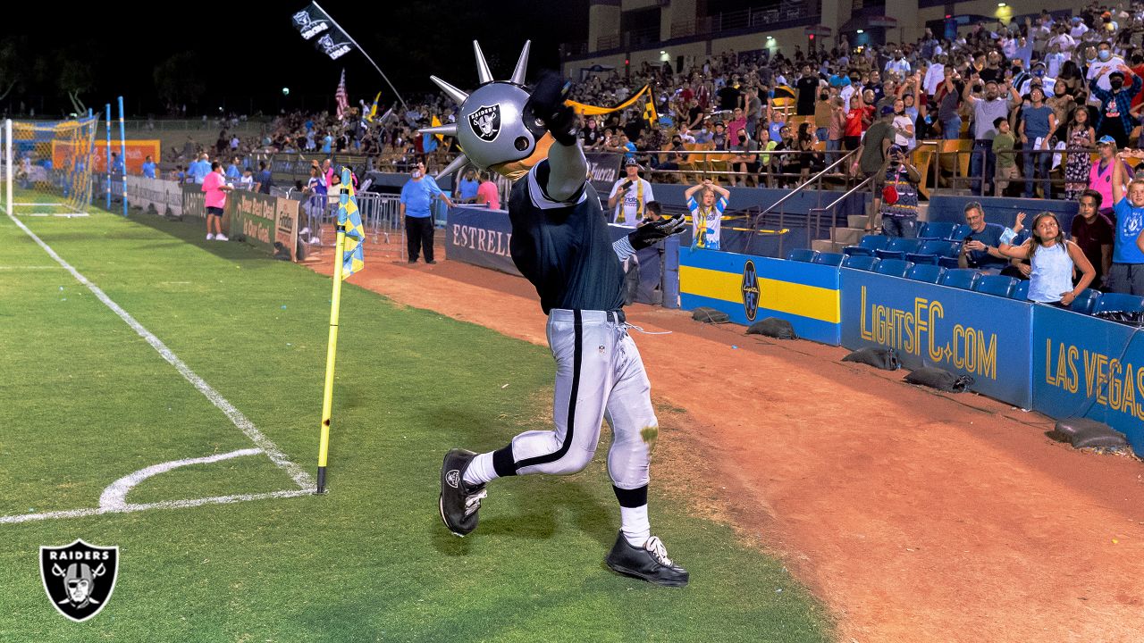 Las Vegas Lights FC] Las Vegas Lights set to celebrate “Vegas Loves Oakland  Sport Teams” night when they take on the Oakland Roots Saturday. Fans  wearing Raiders or A's jerseys get tickets