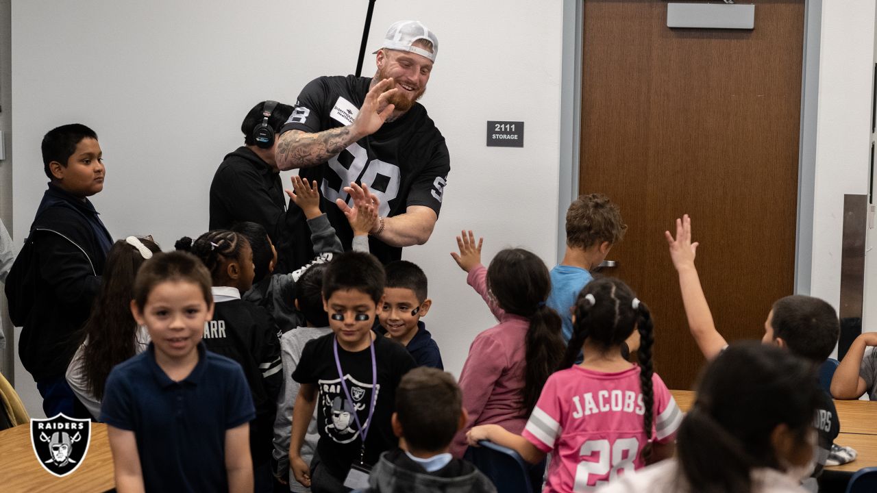 Raiders Video: Maxx Crosby Provides Meals For Las Vegas Children's