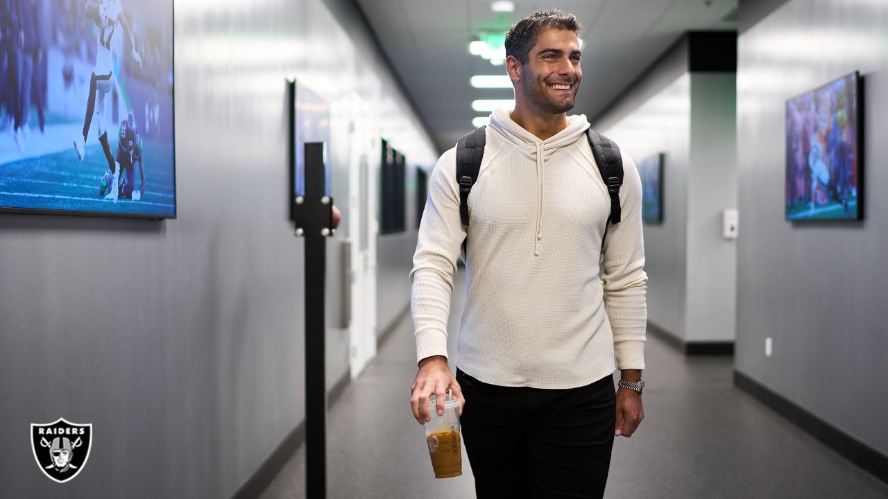 Photos: Jimmy Garoppolo's first days in Las Vegas