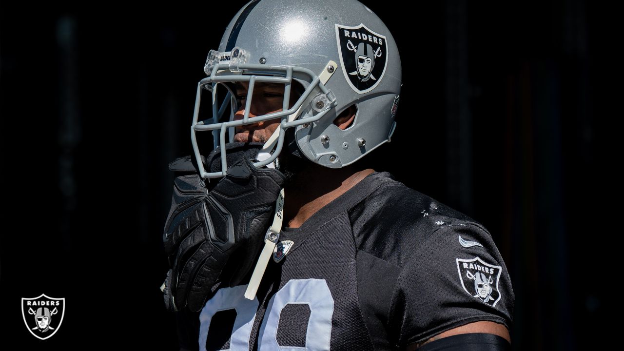 Detailed view of Las Vegas Raiders (left) and Tennessee Titans helmets  Photo via Credit: Newscom/Alamy Live News Stock Photo - Alamy