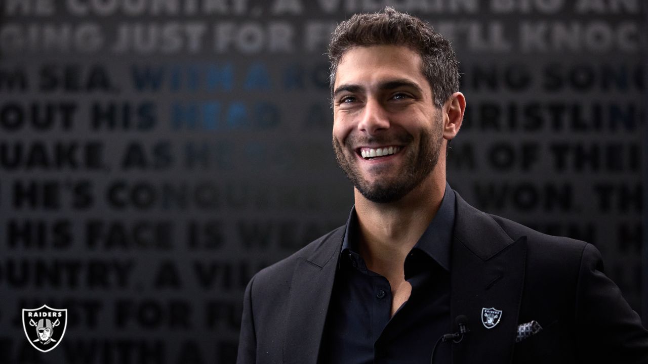 Photos: Jimmy Garoppolo's first days in Las Vegas