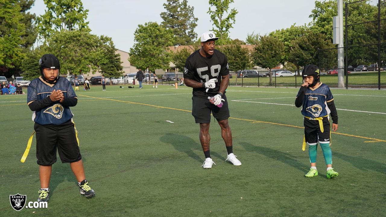 Raiders support NFL FLAG Silicon Valley