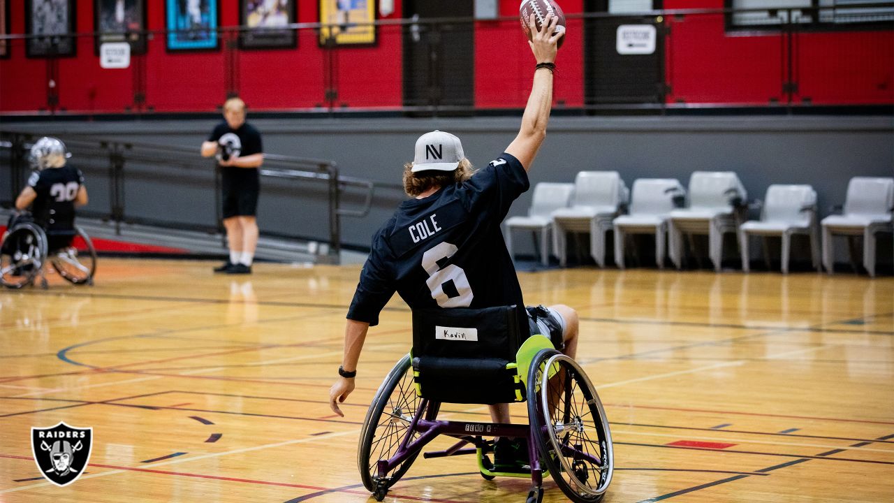 Raiders support Las Vegas Wheelchair Football League ahead of