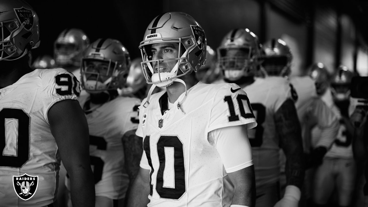 Raiders duo Jimmy Garoppolo, Davante Adams look to build chemistry