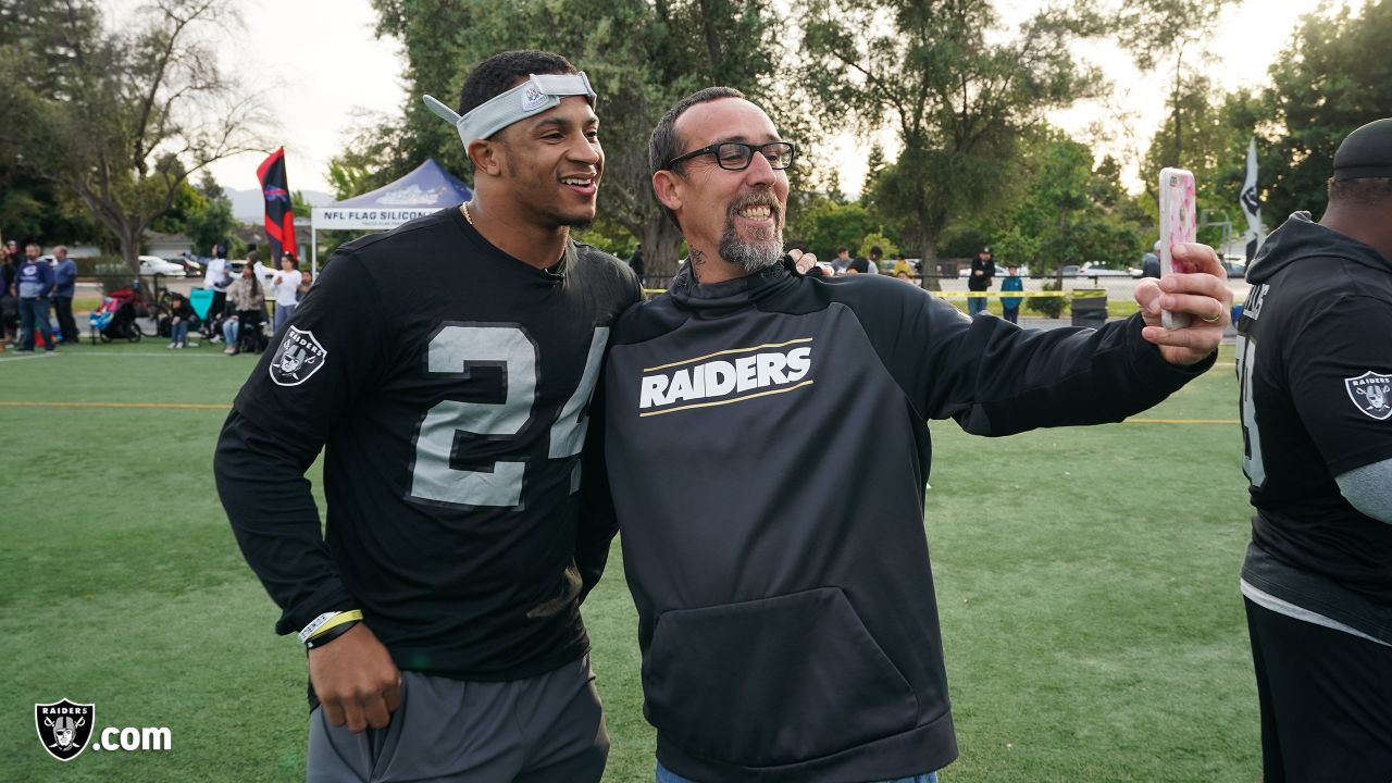 Raiders support NFL FLAG Silicon Valley