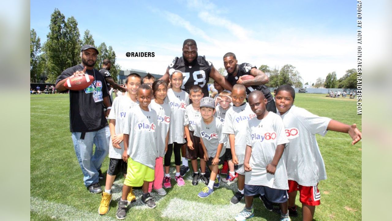 Raiders partner with NFL Academy for a PLAY 60 Camp