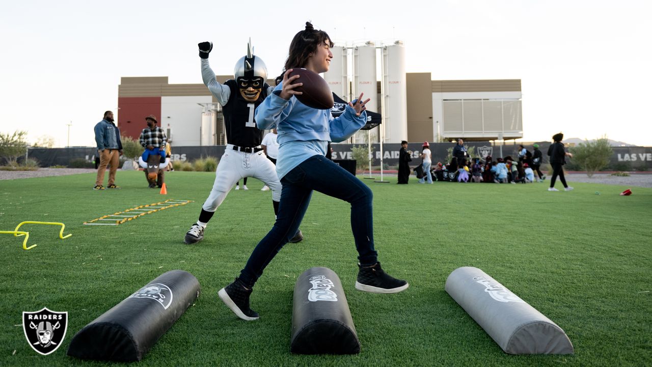 Raiders host Halloween Tent or Treat