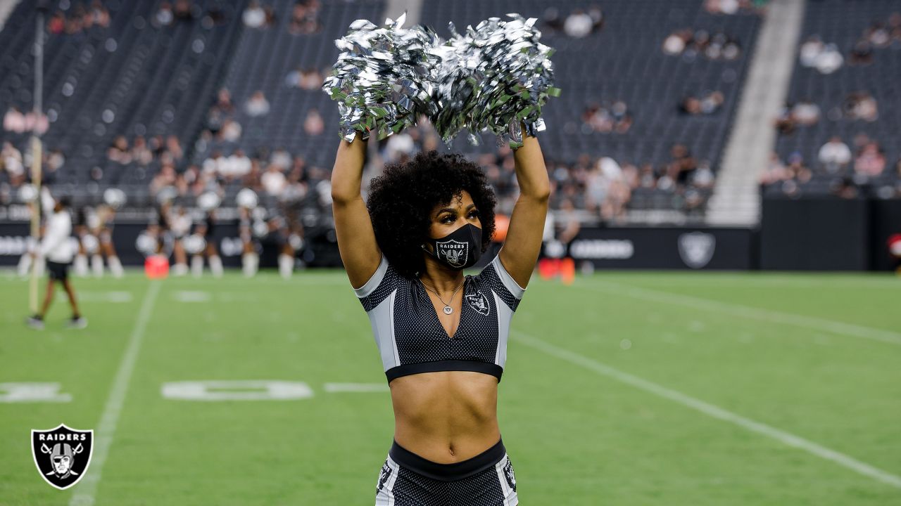 Photos: Raiderettes return to the stage at Allegiant Stadium during  Training Camp