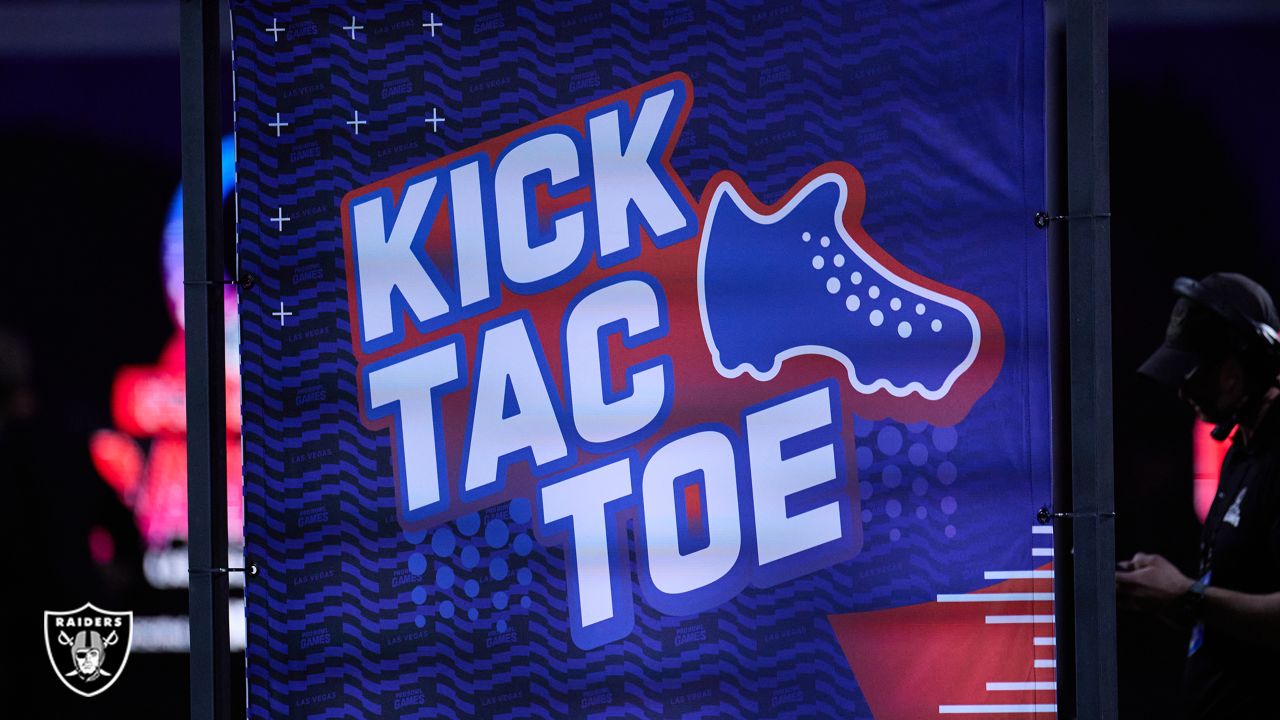 Las Vegas Raiders Tic-Tac-Toe Game