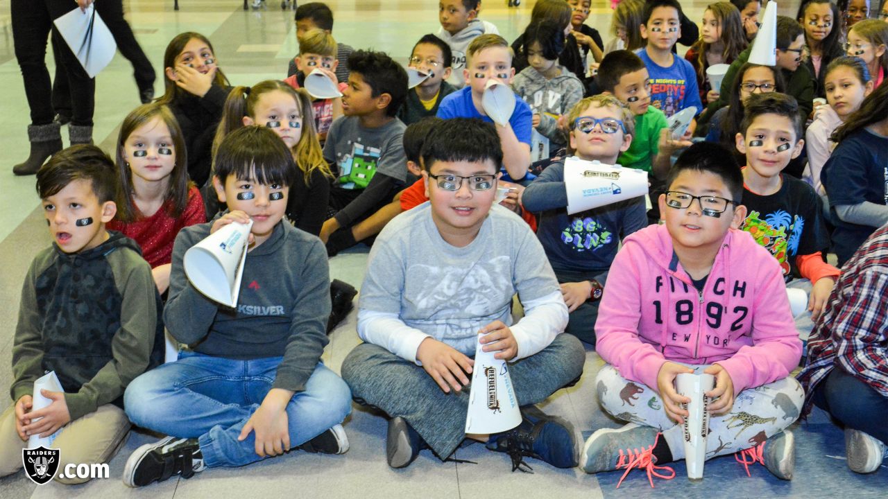 Las Vegas Raiders surprise elementary school principal with Super Bowl  tickets