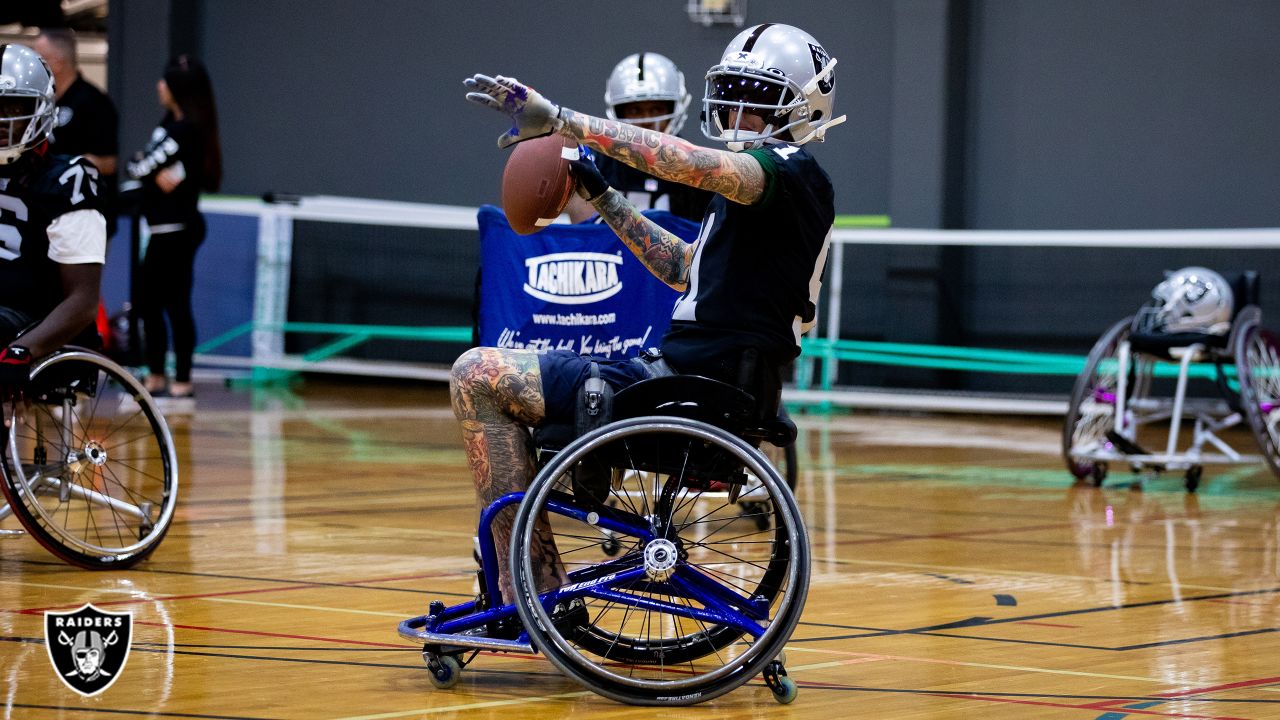 Raiders support City of Las Vegas Wheelchair Football League