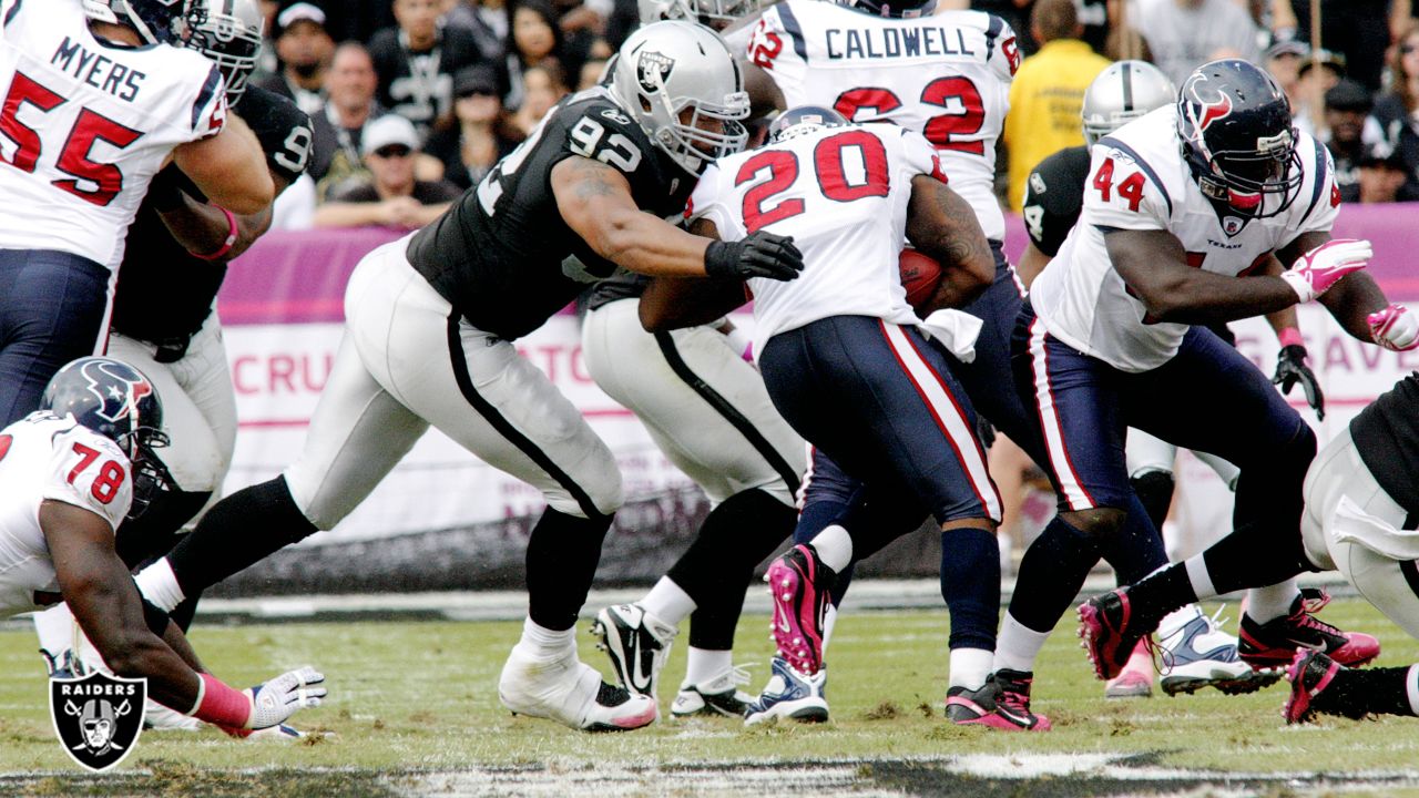 Photos: Best of Richard Seymour's career in the Silver and Black