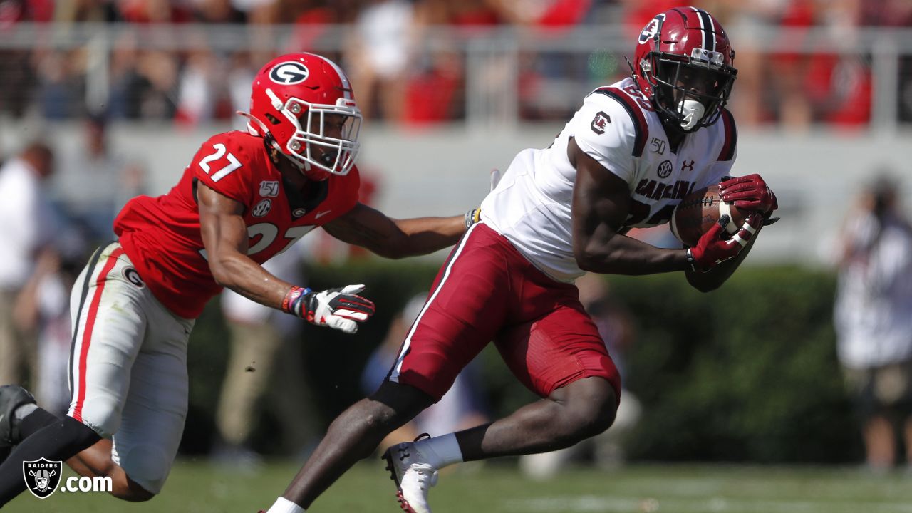 Raiders sign third-round pick WR Bryan Edwards