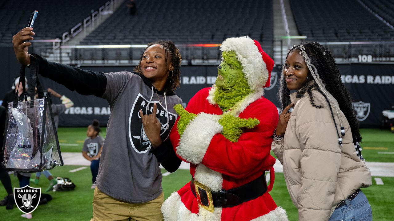 Photos: Youth Holiday Party at Allegiant Stadium