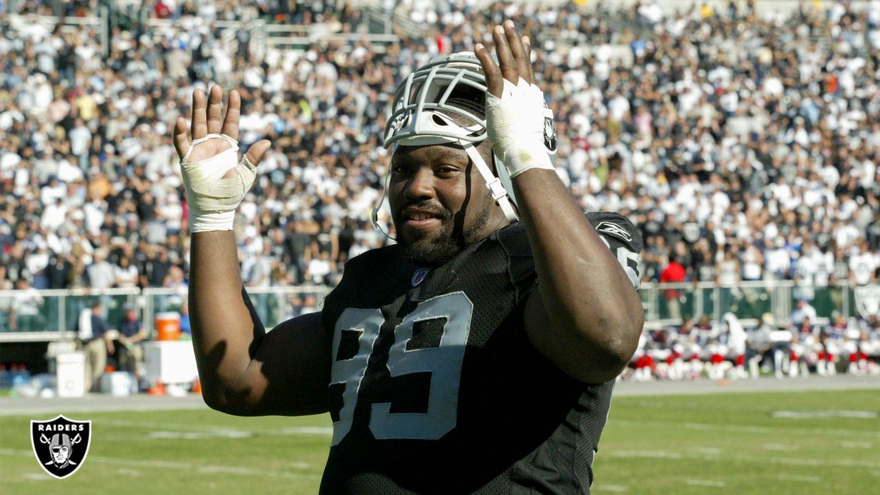 Warren Sapp Shows New Look at Raiders' Minicamp, Warrren Sapp