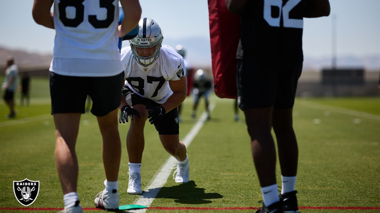 First day of ​@raiders minicamp was a W #minicamp 