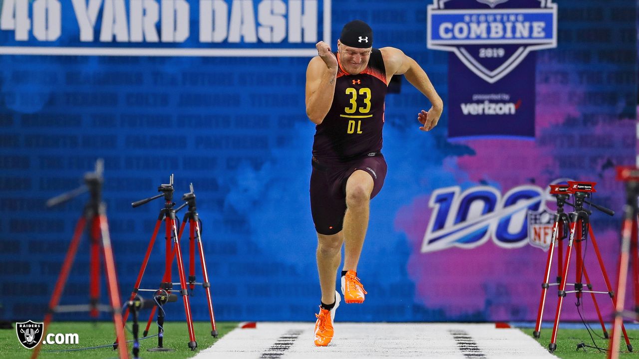 Eastern Michigan's Maxx Crosby shines at combine