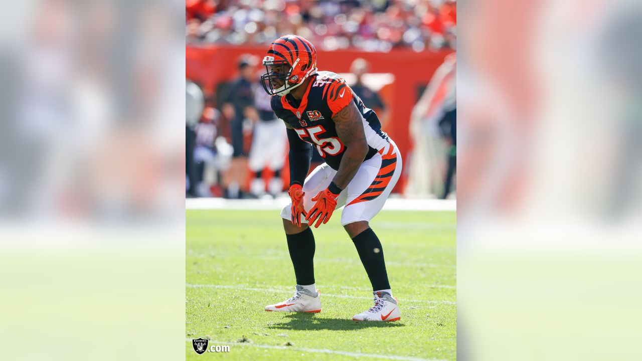 Bengals will play Vontaze Burfict's Raiders in Oakland next season