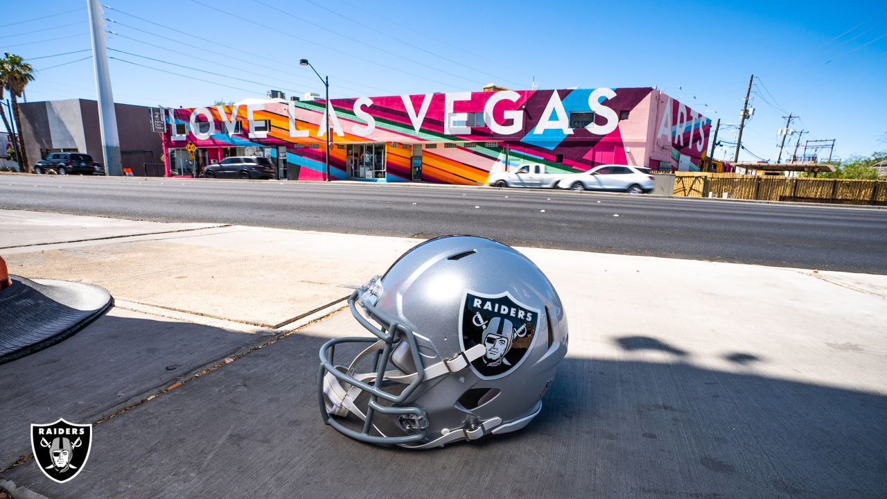 Raiders helmet tours Las Vegas