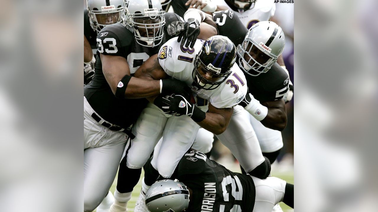 Photo: AFC Championship Oakland Raiders vs Baltimore Ravens