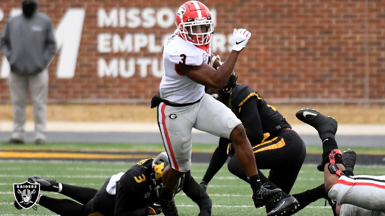 Scotland County native Zamir White selected by Las Vegas Raiders at NFL  draft