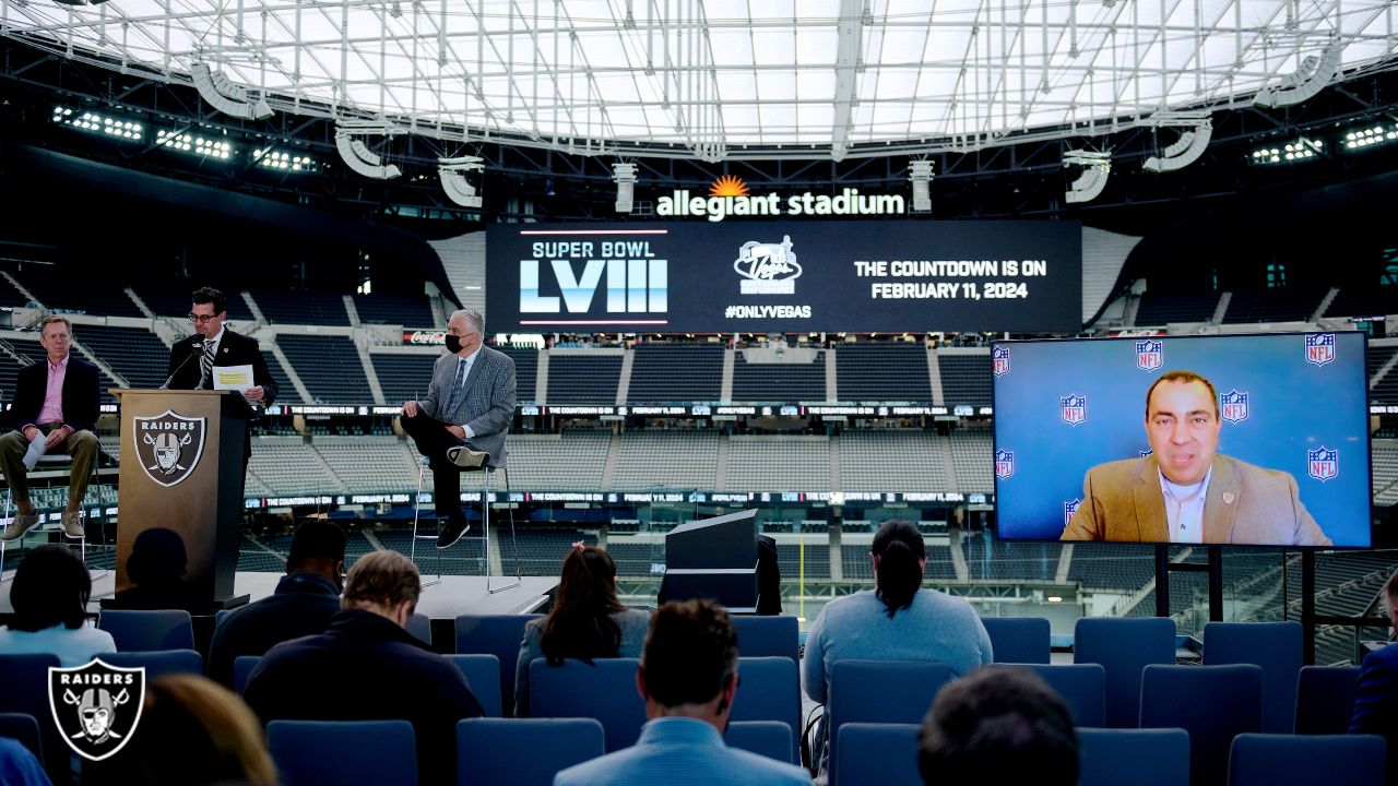 NFL, Las Vegas Super Bowl LVIII Host Committee announce official