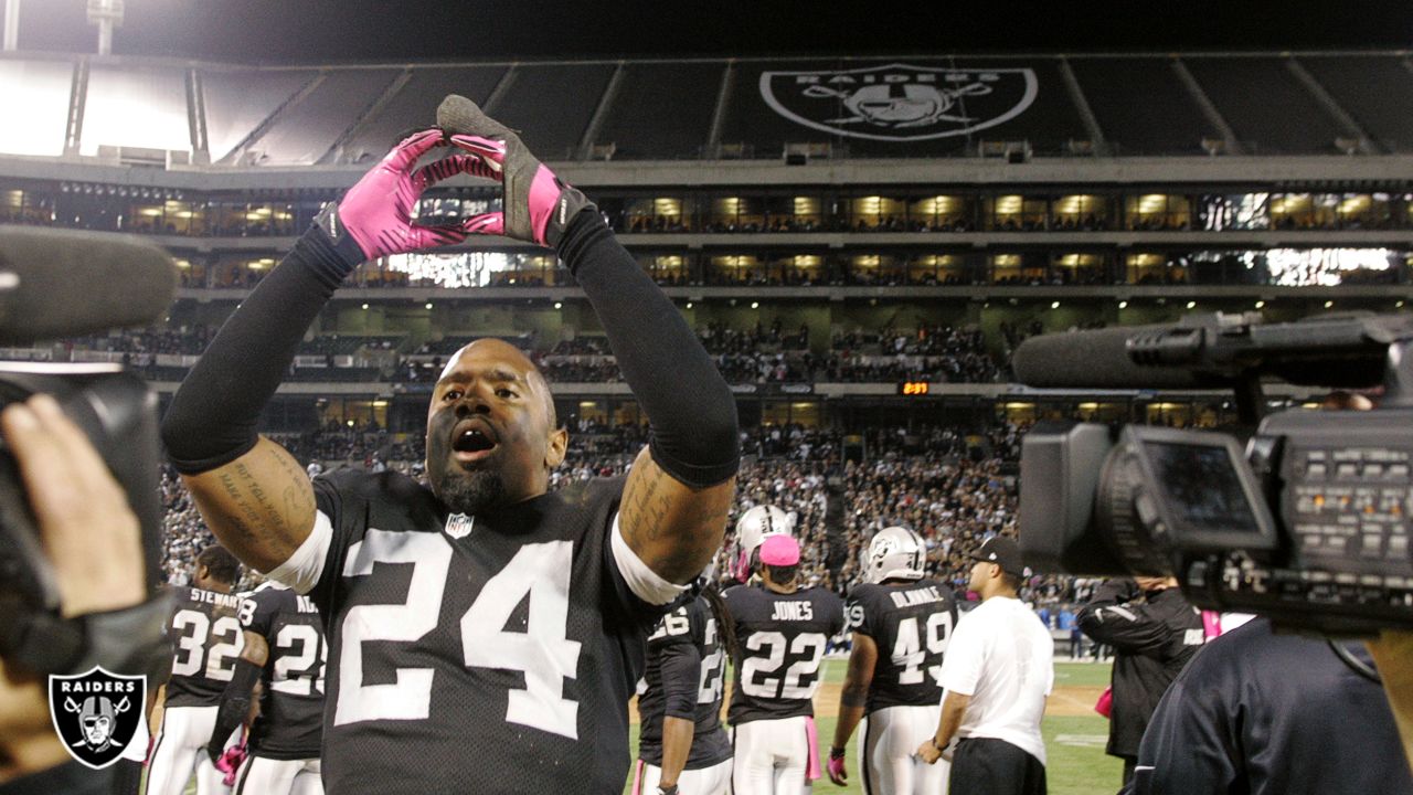 Raiders DB Charles Woodson ties NFL record for most defensive TDs 