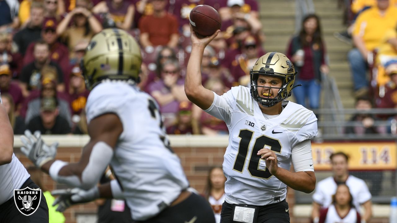 Rookie Raiders QB Aidan O'Connell faces steep learning curve in