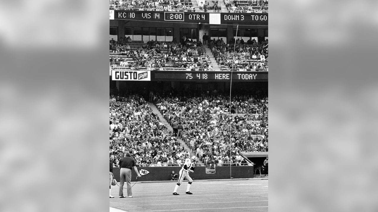 Kansas City Chiefs at Oakland Raiders 1969 PRINT FROM NEGATIVE