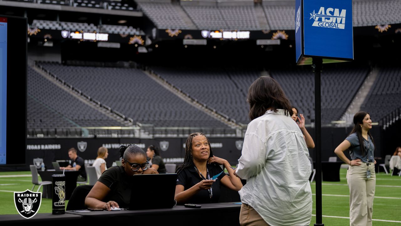 Allegiant Stadium hosts weekly hiring events for Raiders gameday staff