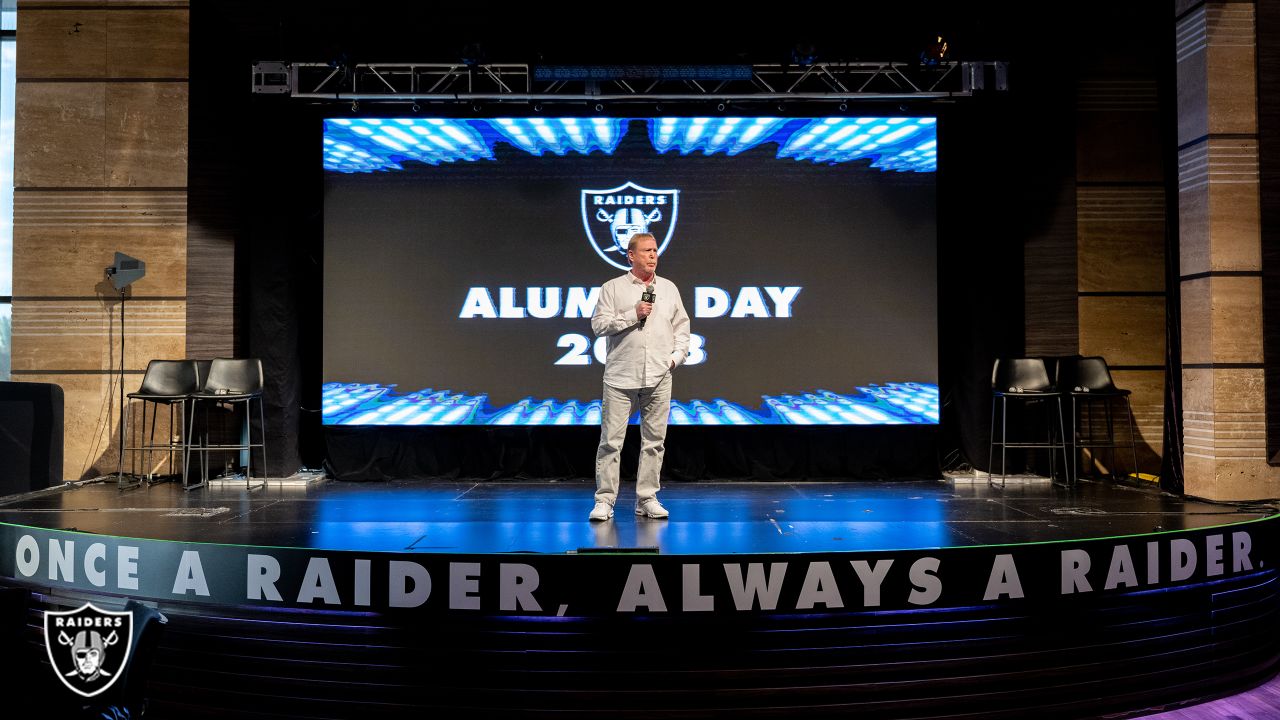 Raiders history reunites at Allegiant Stadium for largest Silver and Black  alumni gathering