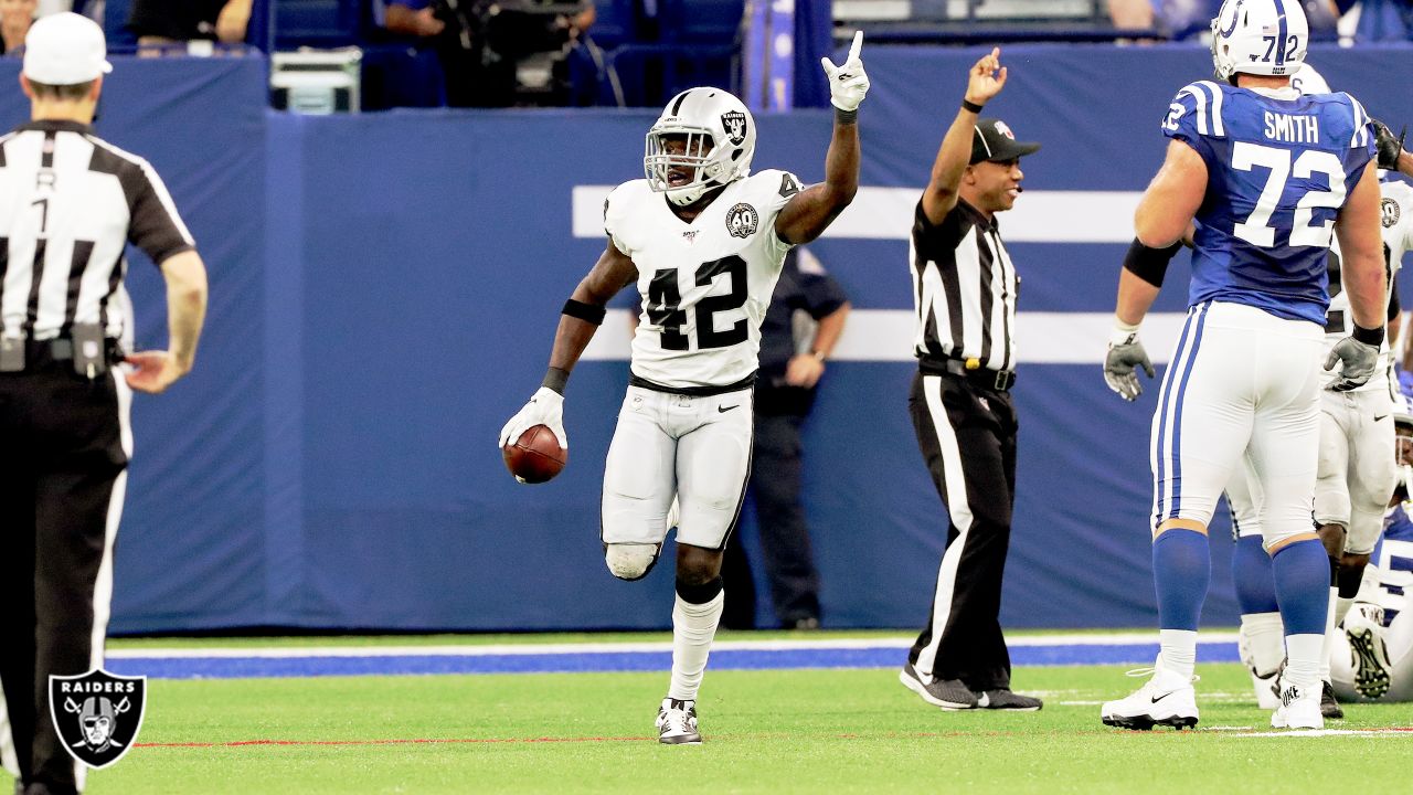 Las Vegas Raiders Safety Karl Joseph during an NFL football