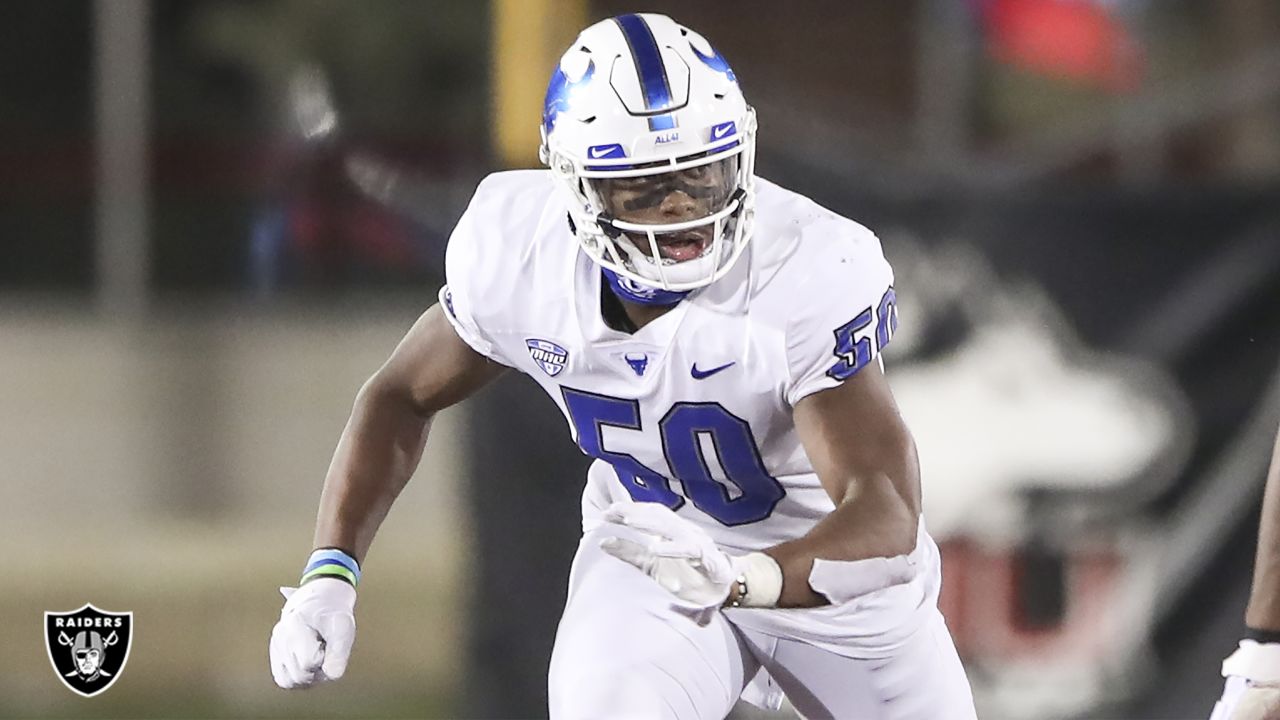 Las Vegas Raiders select Buffalo DE/OLB Malcolm Koonce with 79th pick of  2021 NFL Draft - Hustle Belt