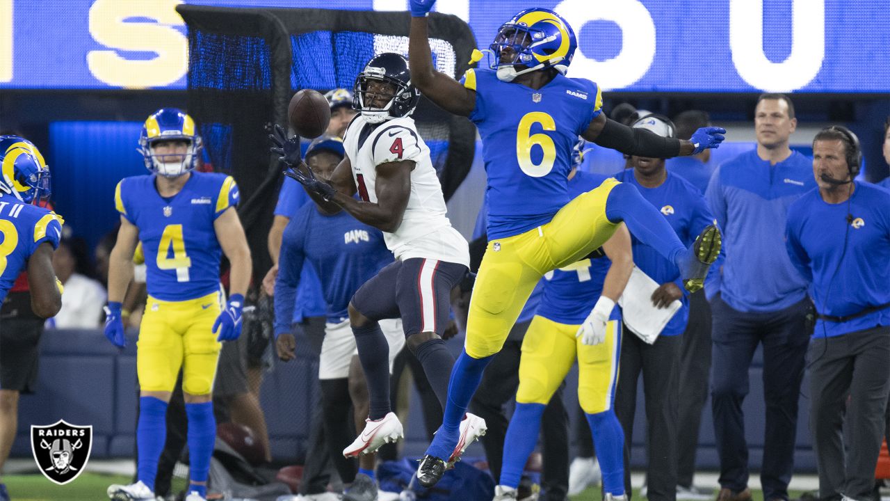 Houston Texans wide receiver Phillip Dorsett (4) runs a pass route