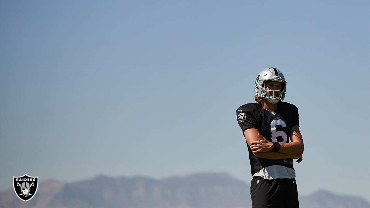 AFC punter AJ Cole of the Las Vegas Raiders (6) during the first