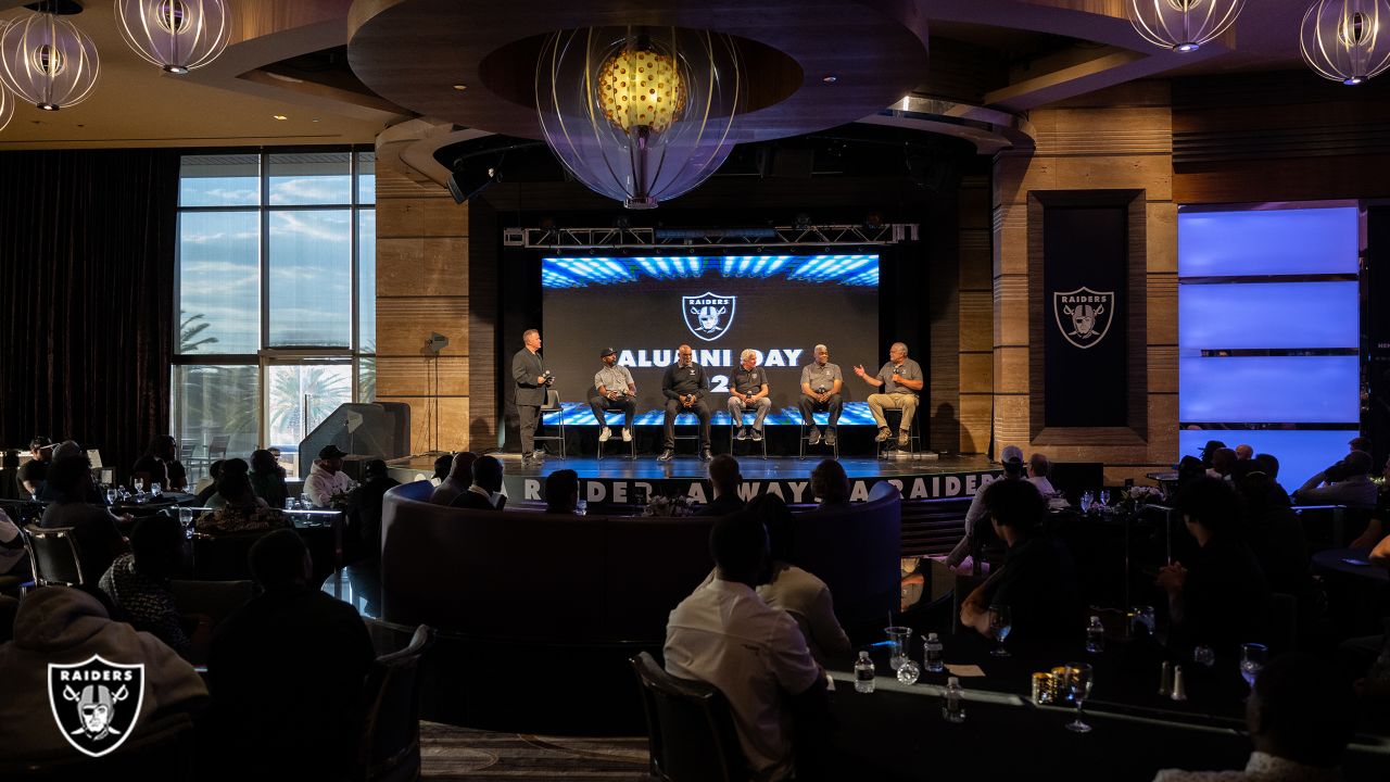 Raiders history reunites at Allegiant Stadium for largest Silver and Black  alumni gathering