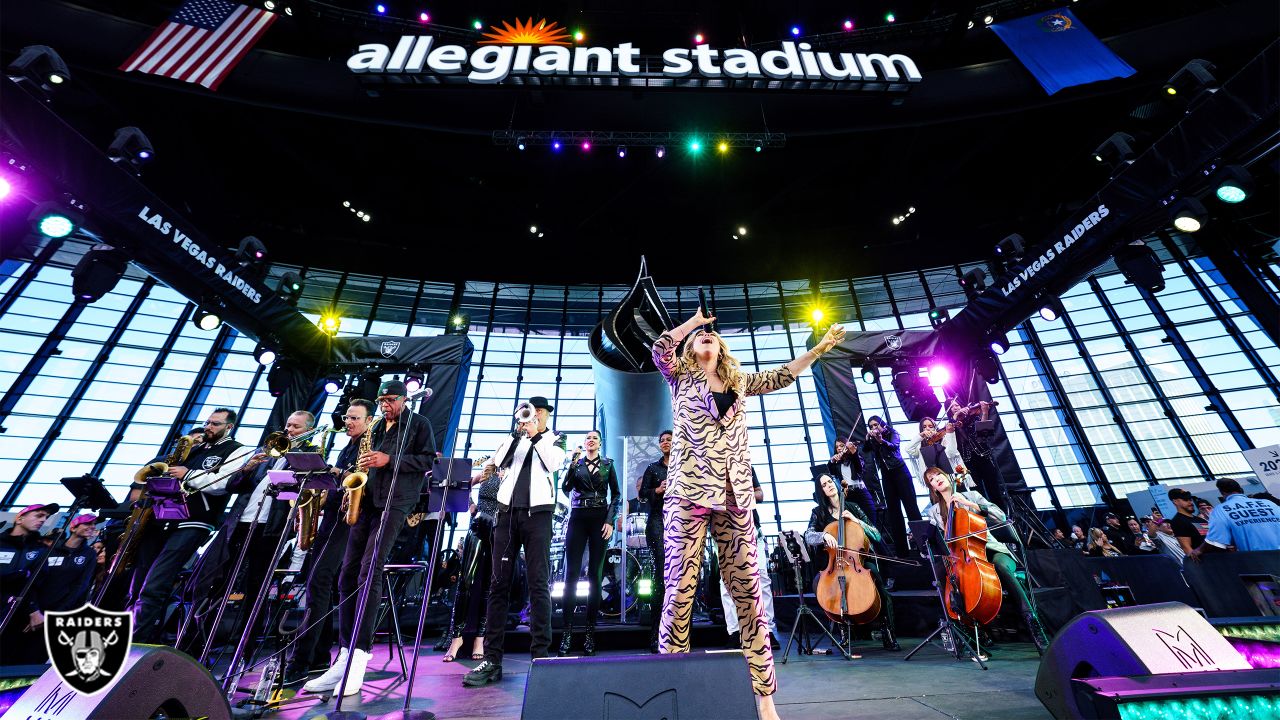 Raiders House Band sets the stage at Allegiant Stadium