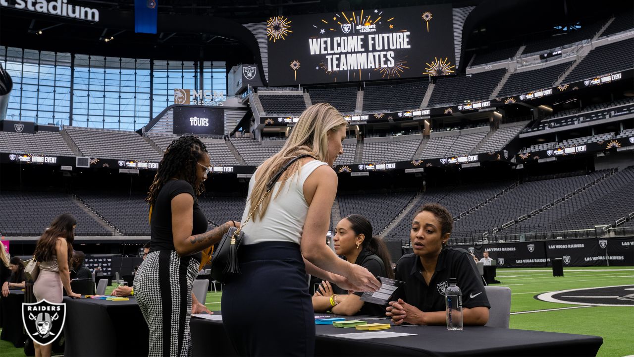 Allegiant Stadium to hold in-person hiring events to fill