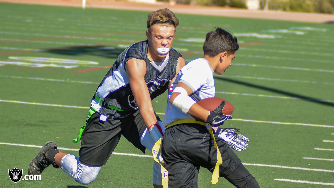 Raiders partner with NFL FLAG to host Flag Football Tournament