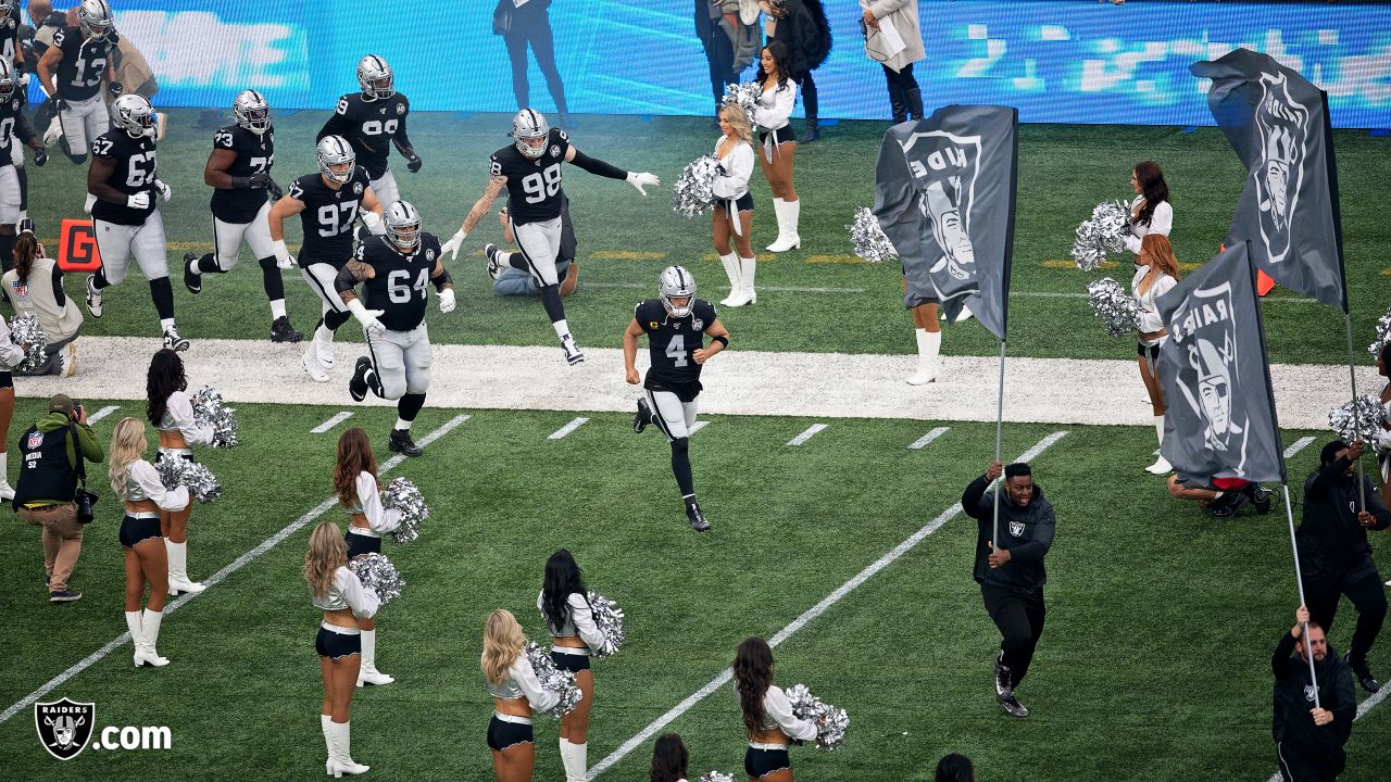 Tottenham Hotspur stadium is packed as the NFL release footage for Oakland  Raiders Chicago Bears